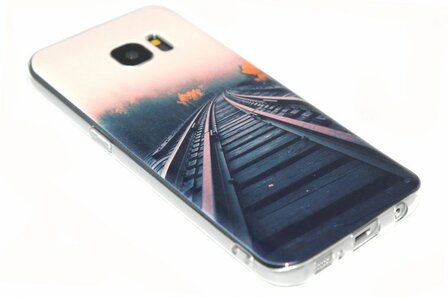 Treinspoor hoesje Samsung Galaxy S7