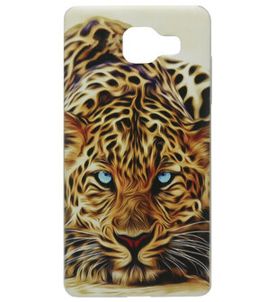 ADEL Siliconen Back Cover Softcase Hoesje voor Samsung Galaxy A5 (2016) - Tijger Oranje