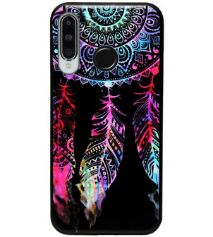 ADEL Siliconen Back Cover Softcase Hoesje voor Huawei P30 Lite - Dromenvanger Kleur