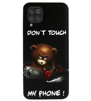 ADEL Siliconen Back Cover Softcase Hoesje voor Huawei P40 Lite - Don&#039;t Touch My Phone Beren