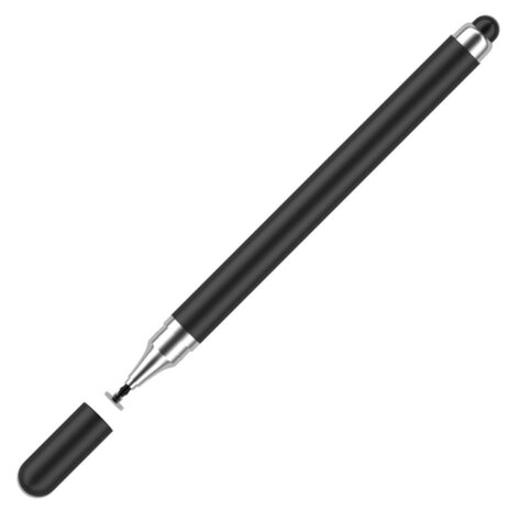 ADEL 2 in 1 Zeer Nauwkeurige Stylus Touchscreen-pen Universeel 5 Stuks - Zwart