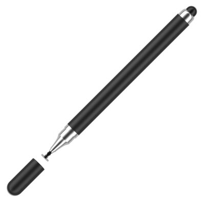 ADEL 2 in 1 Zeer Nauwkeurige Stylus Touchscreen-pen Universeel 5 Stuks - Zwart